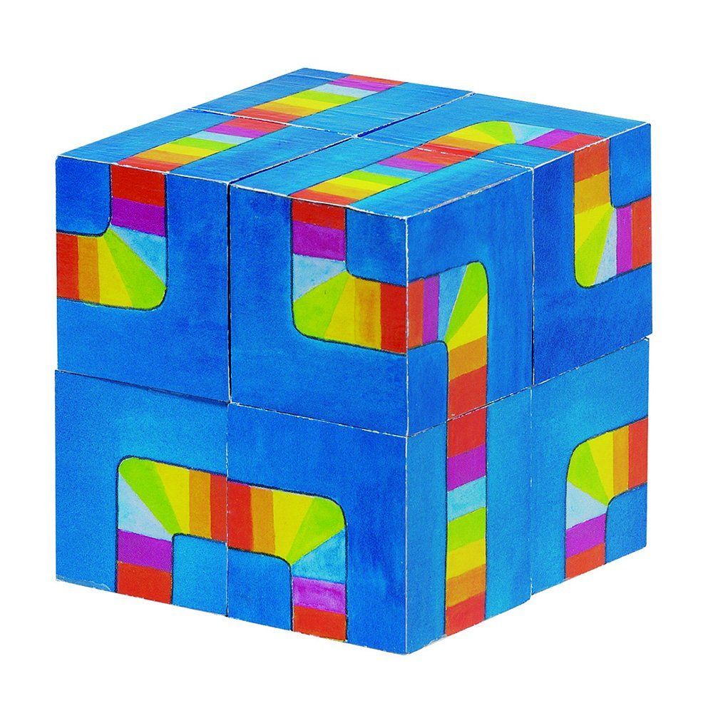 Goki, Дървени кубчета, Цветен лабиринт