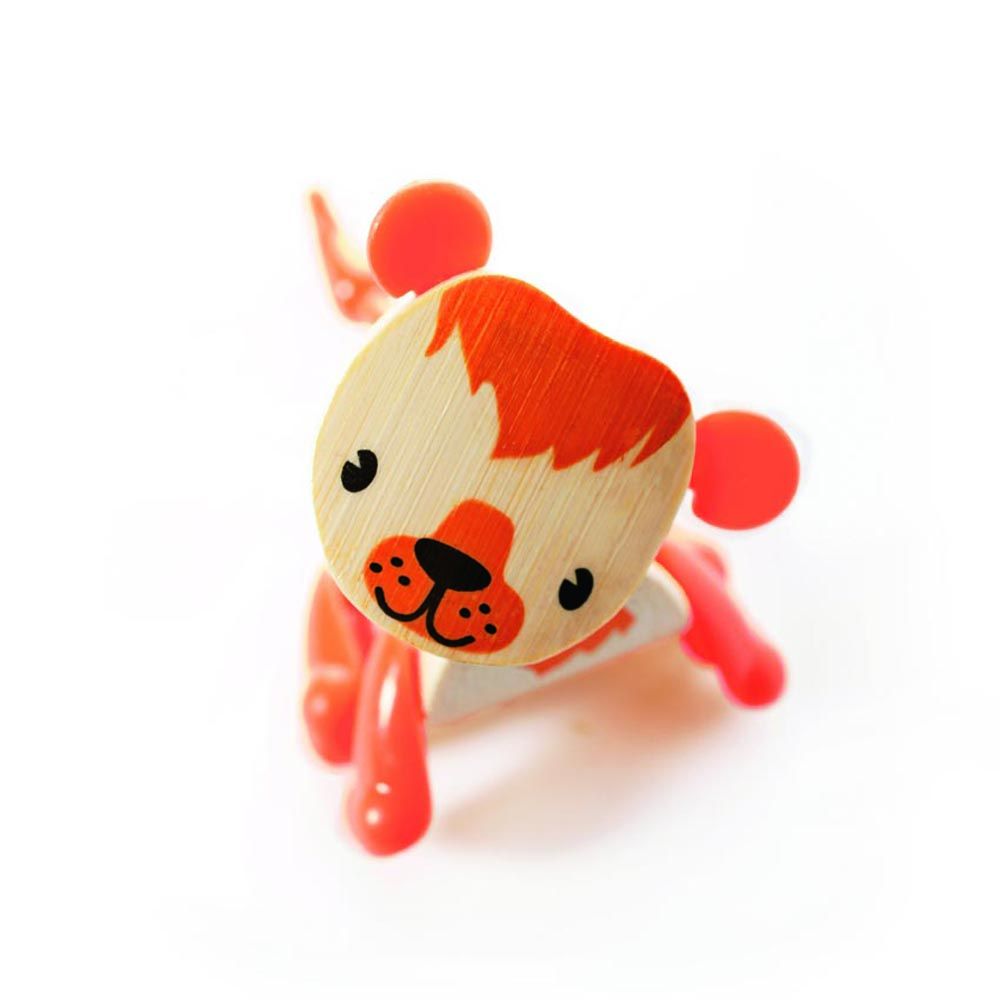 Мини фигурка от бамбук, Лъвче