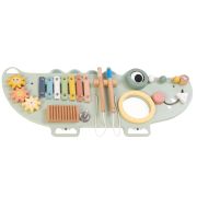 Дървена активна играчка за стена, Крокодил