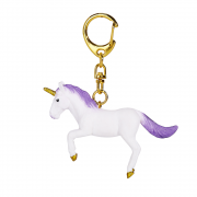 Ключодържател Еднорог изправен, пурпорен