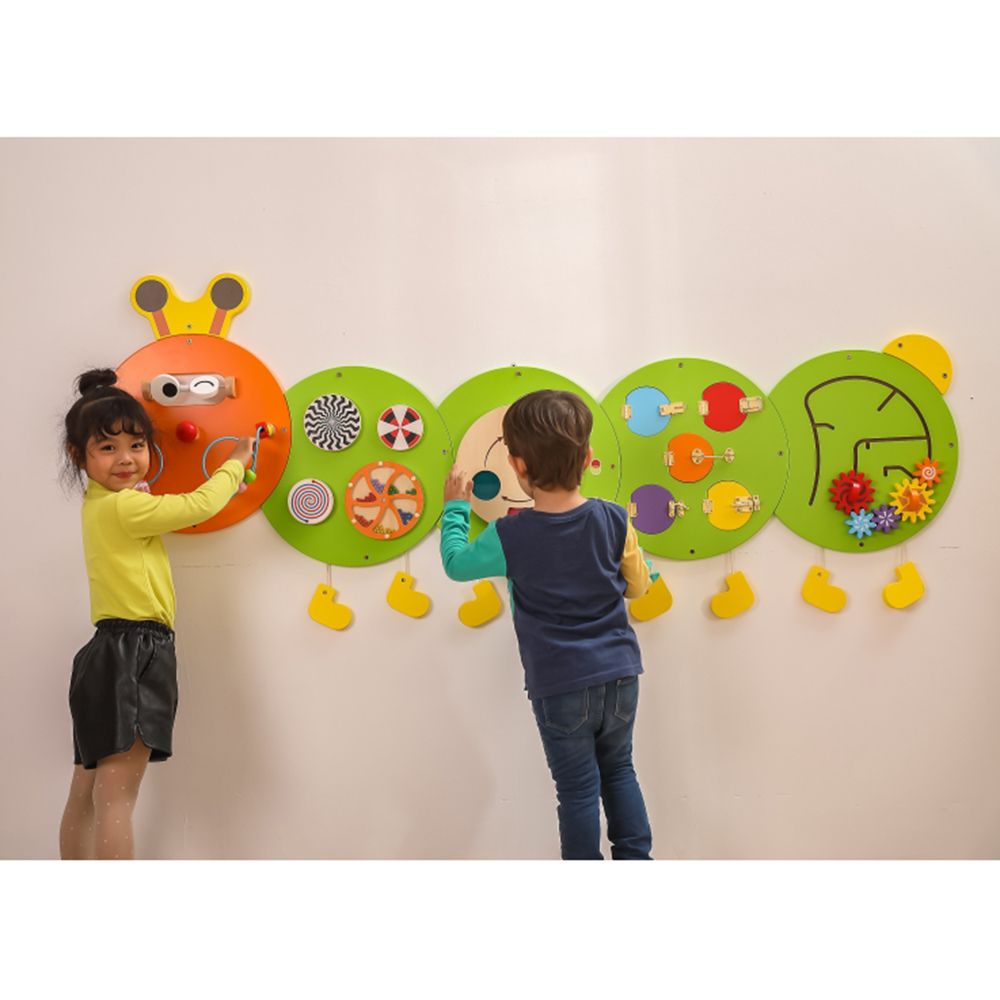 Мултифункционална дървена стена, Гъсеница