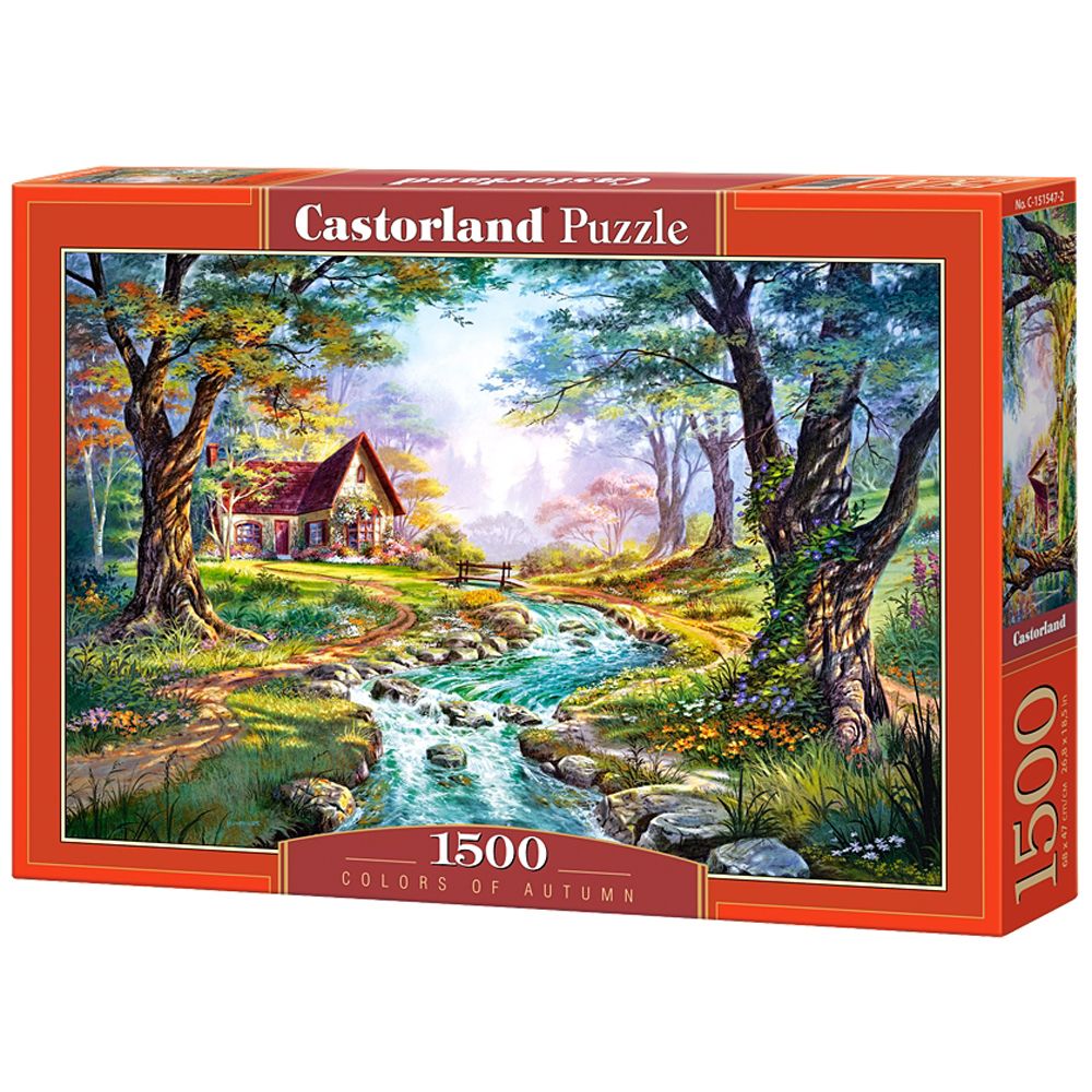 Castorland, Цветовете на есента, пъзел 1500 части