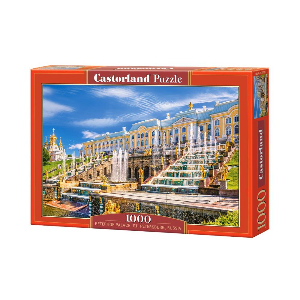 Castorland, Петерхоф Палас, Санкт Петербург, Русия, пъзел 1000 части