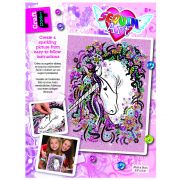 Изкуство с пайети, Еднорог