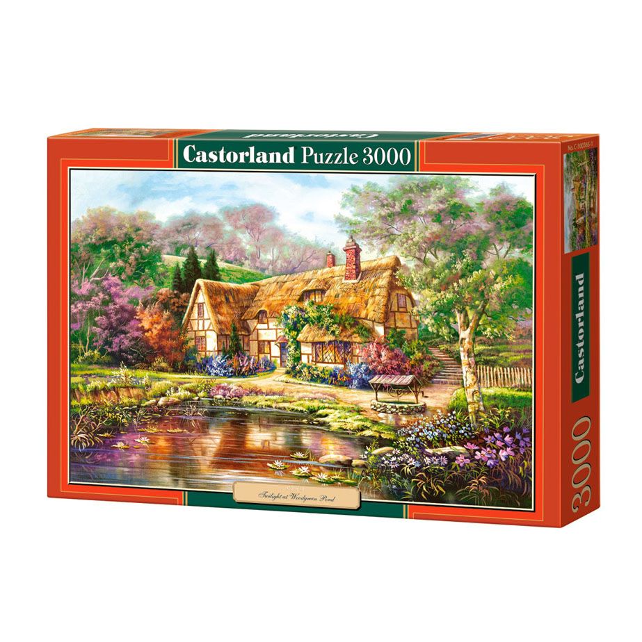 Castorland, Къща край езерото, пъзел 3000 части