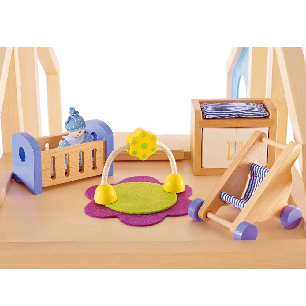 Мебели за къща за кукли, Бебешка стая