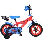 Детски велосипед с помощни колела, Marvel Spiderman, 12 инча