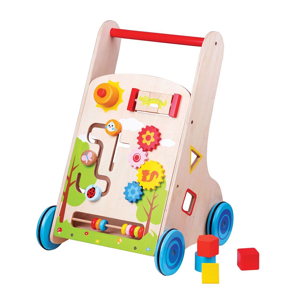Lelin Toys, Дървена бебешка проходилка