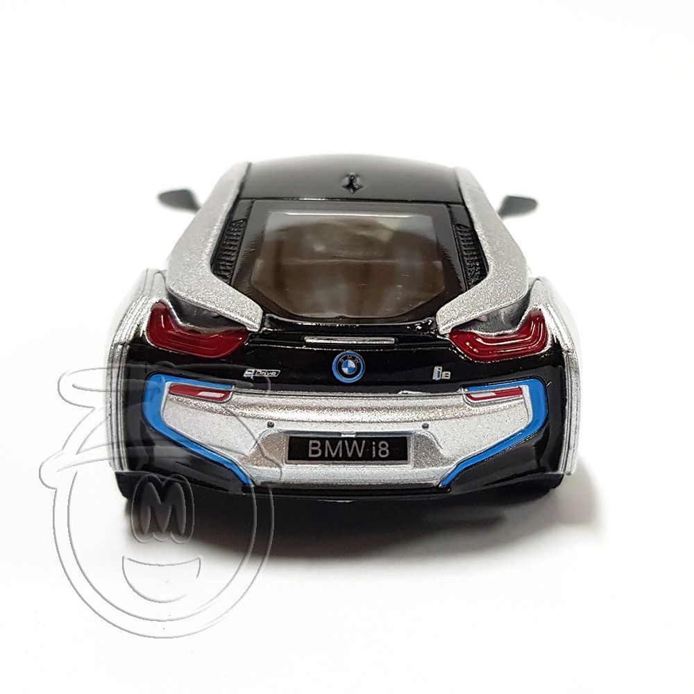 Метална кола BMW 8i, сива
