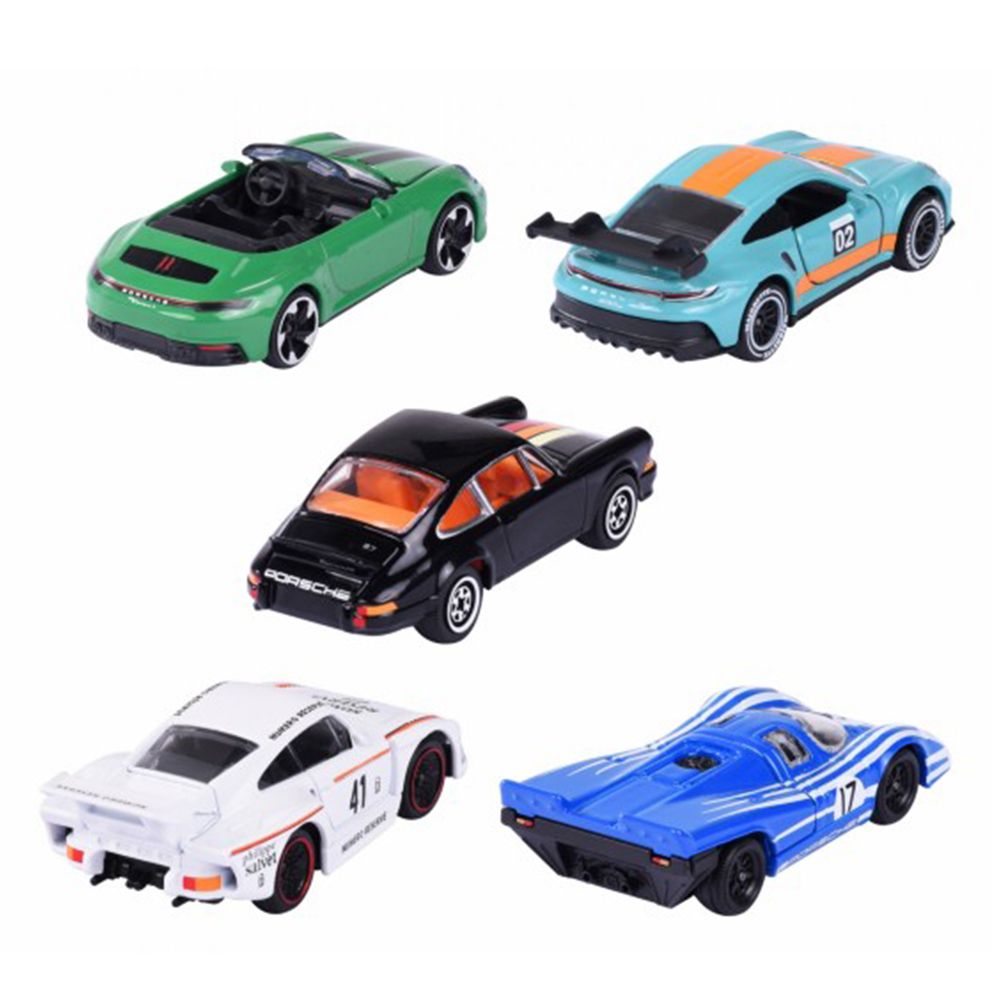 Комплект Порше Мотоспорт автомобили, 5 броя