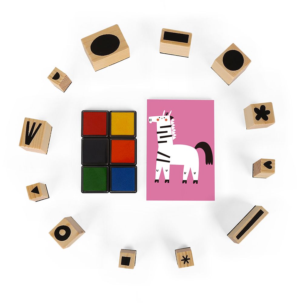 Творчески комплект, Рисувай с печати