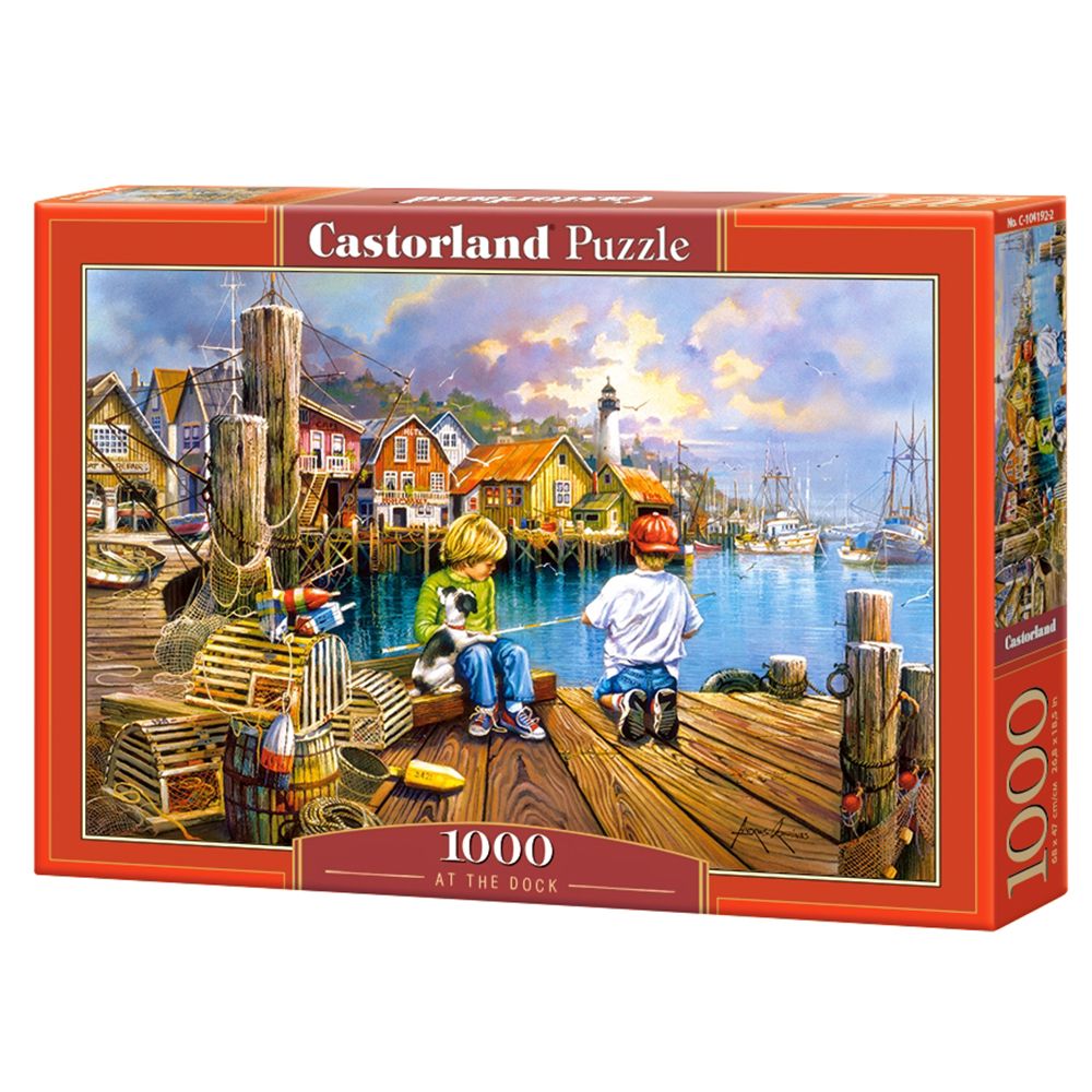 Castorland, На пристанището, пъзел 1000 части