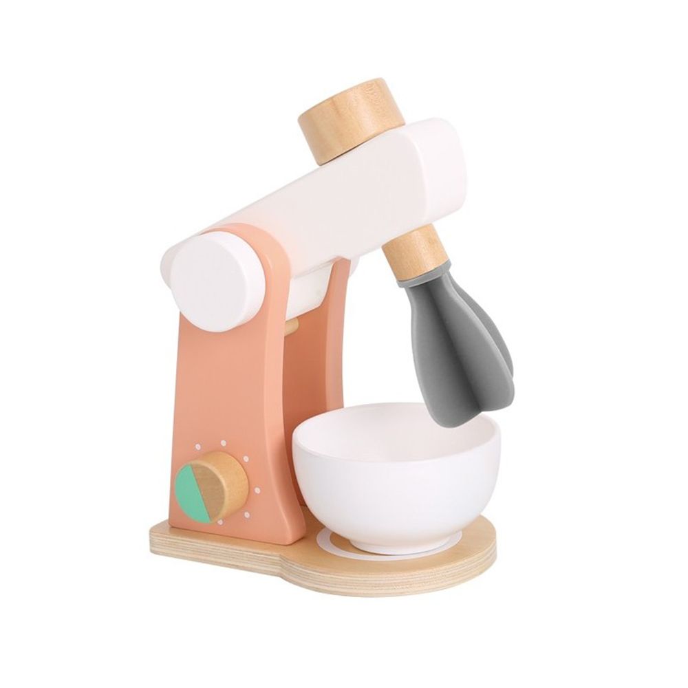 Дървен миксер с принадлежности