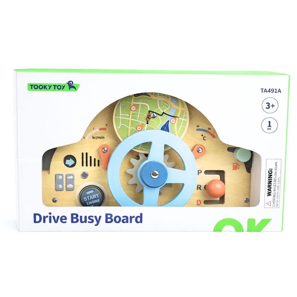 TookyToy, Дървен детски волан с активности