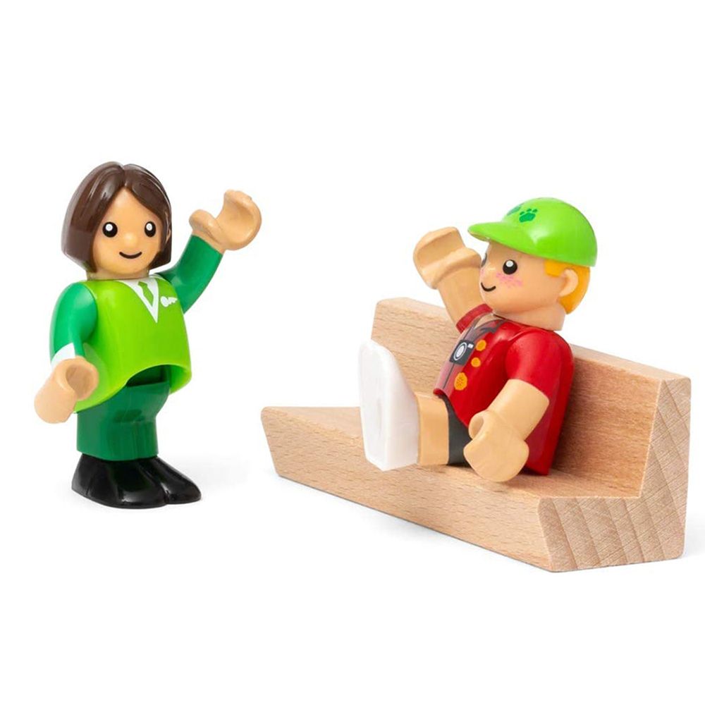 Комплект кръгови релси с влакче