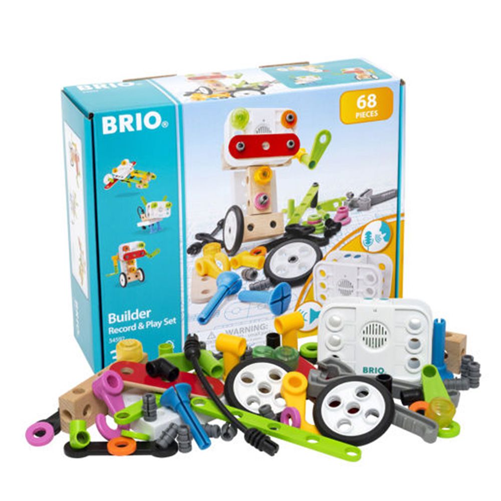 BRIO, Конструктор със записващи звуци, Строител