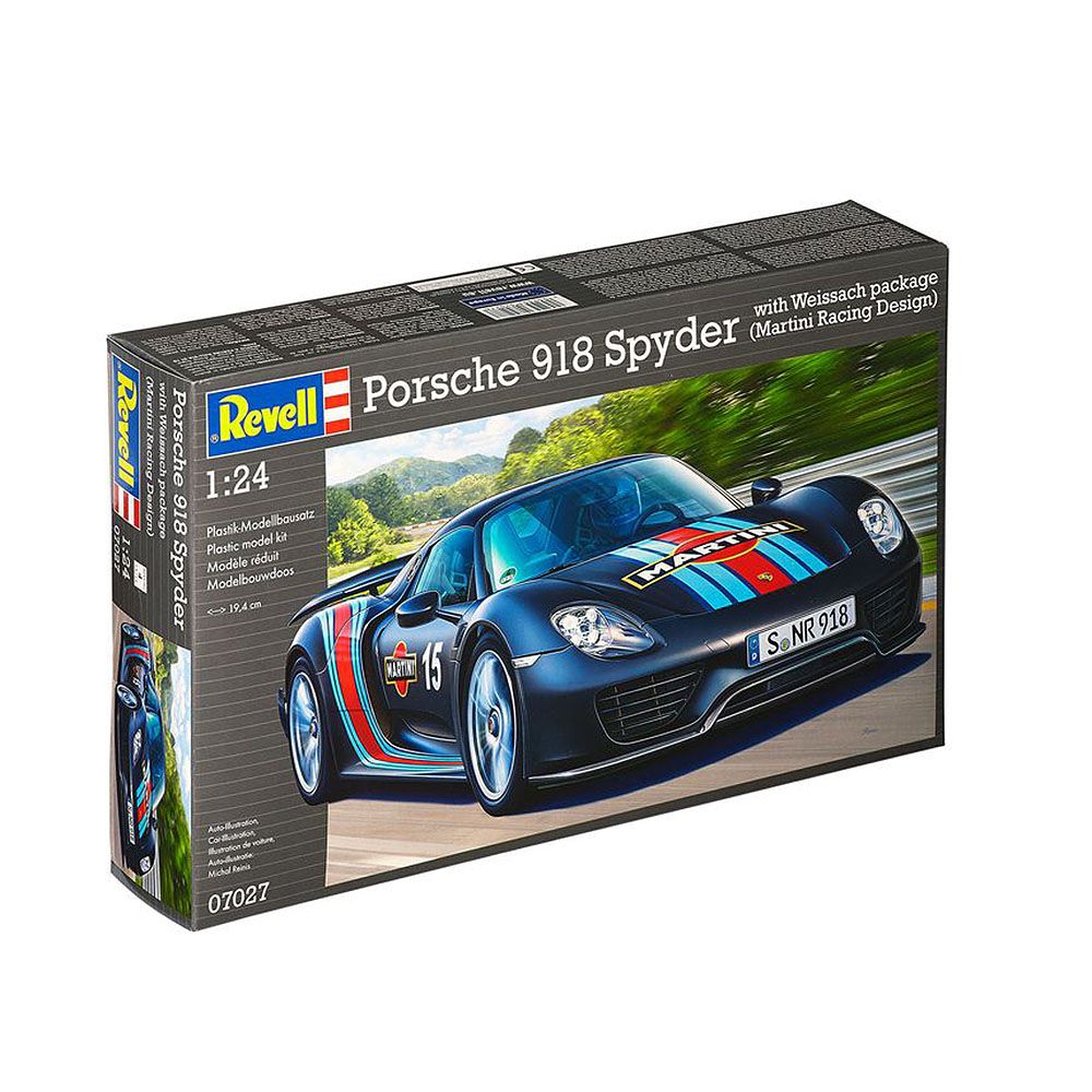 Сглобяем модел, Порше 918 Weissach