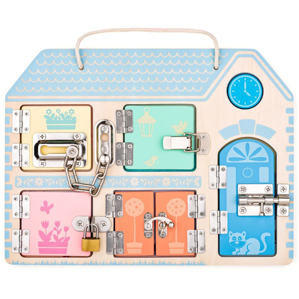 Woodyland, Къща с ключалки, игра Монтесори