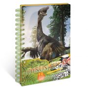 Творческа книга, рисуване с кадифе, Динозаври