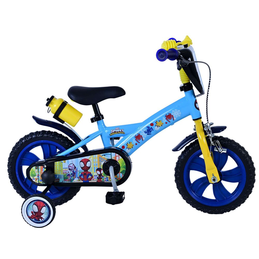 E&L Company, Детски велосипед с помощни колела, Spidey и приятели, 12 инча