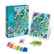 Изкуство с пайети, Паун