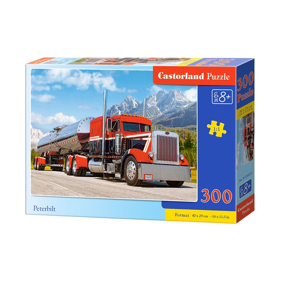 Castorland, Товарен камион, пъзел 300 части
