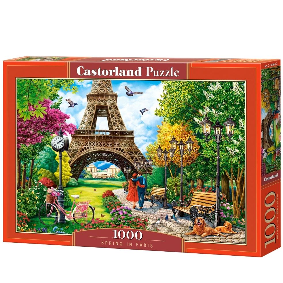 Castorland, Пролет в Париж, пъзел 1000 части