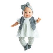 Агата - кукла-бебе с меко тяло, 36 см