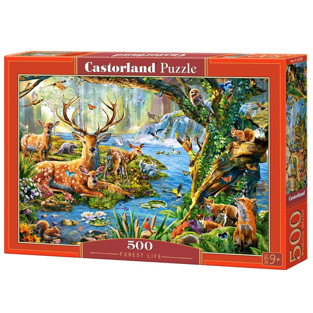 Castorland, В гората, пъзел 500 части