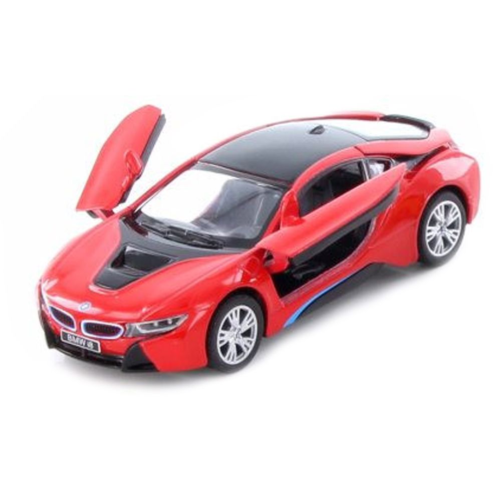 Kinsmart, Метална кола BMW 8i, червена