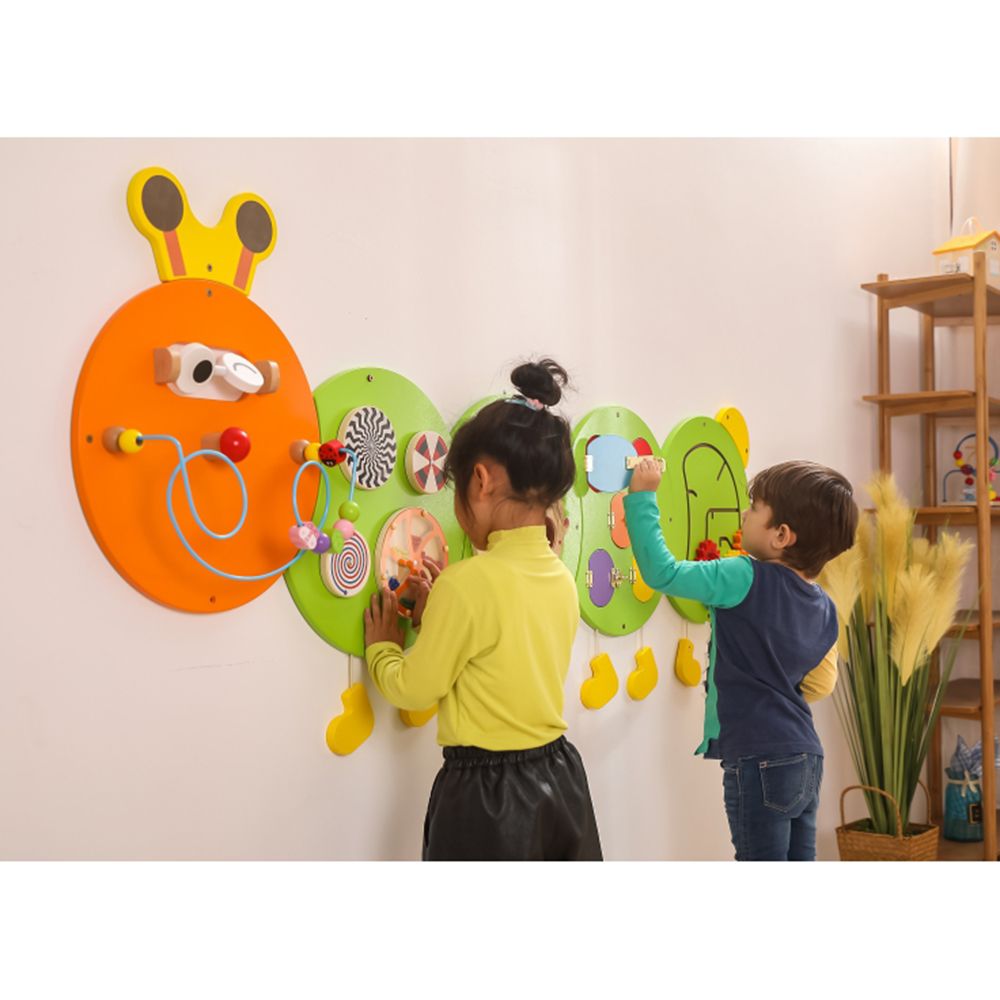 Мултифункционална дървена стена, Гъсеница