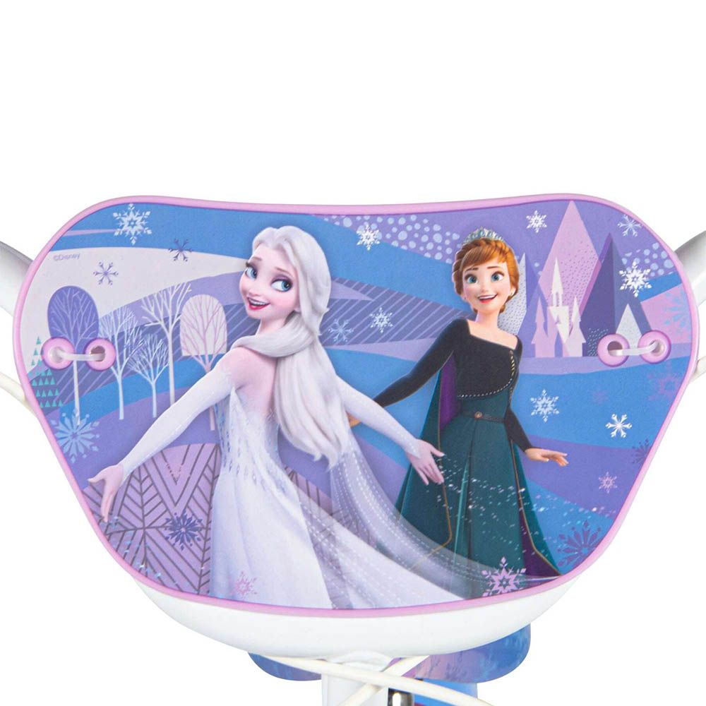 Детски велосипед с помощни колела Frozen, 16 инча