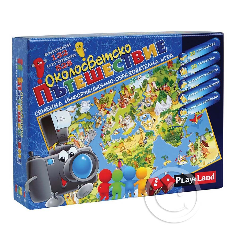 Play Land, Playland, Семейна образователна игра, Околосветско пътешествие