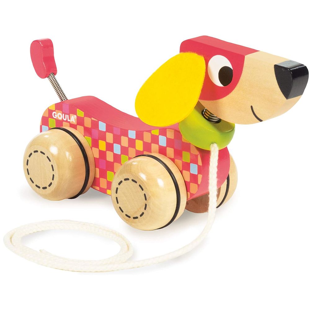 Goula, Играчка за дърпане, Куче Goula