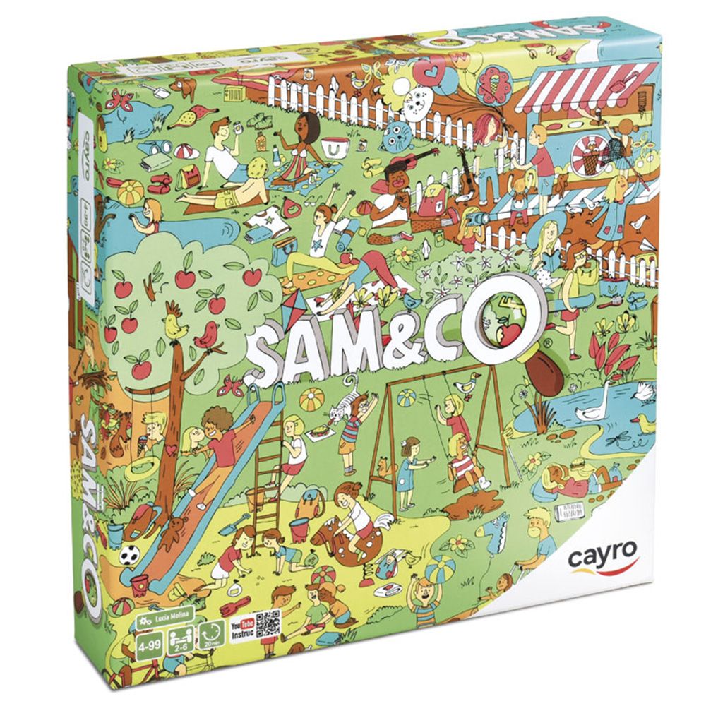 Cayro, Детска игра, Открий изгубените предмети с кучето Сам