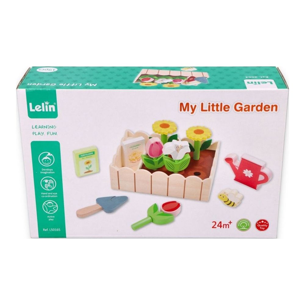 Дървени цветя за засаждане, Моята малка градина