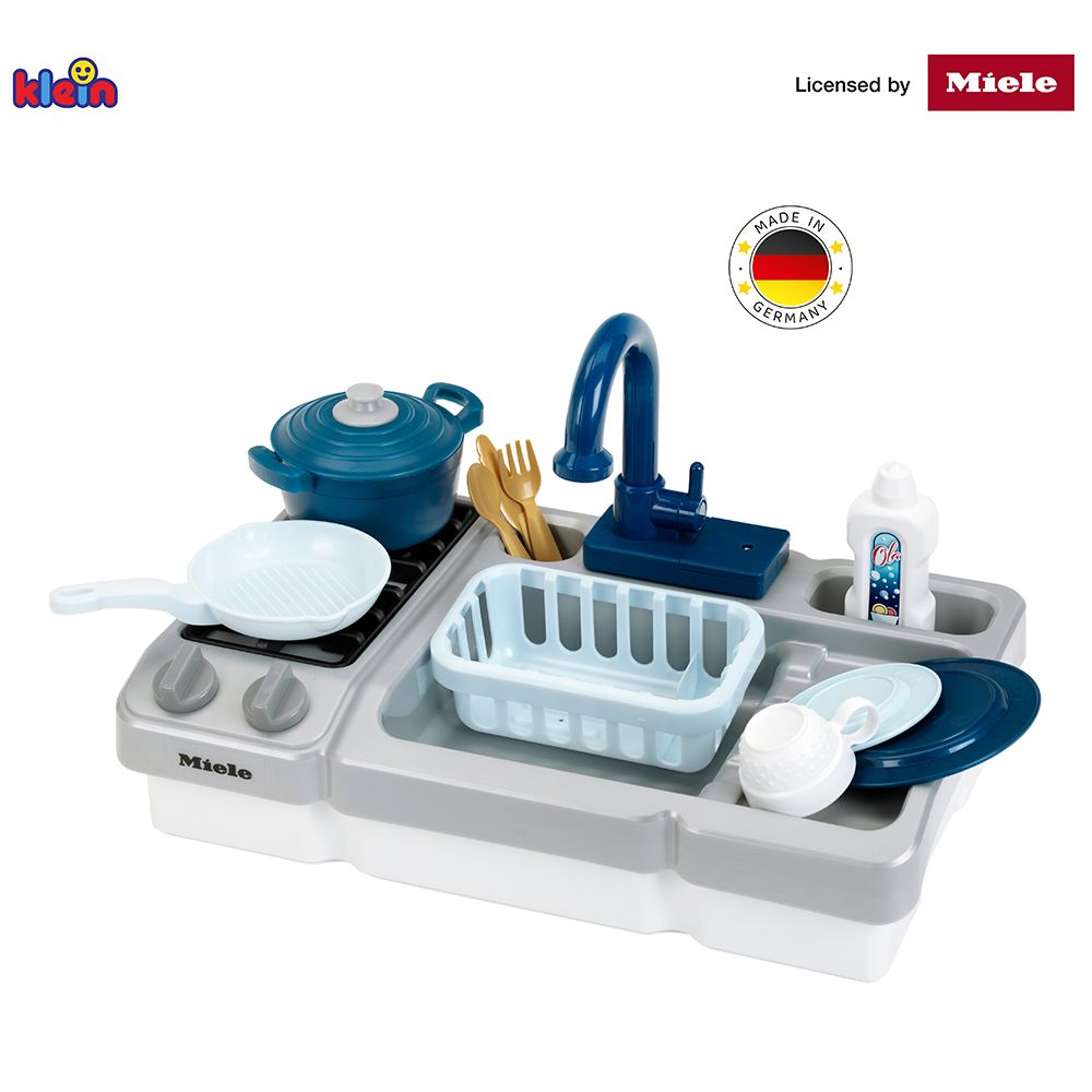 Детска кухненска мивка Miele, с течаща вода и котлон