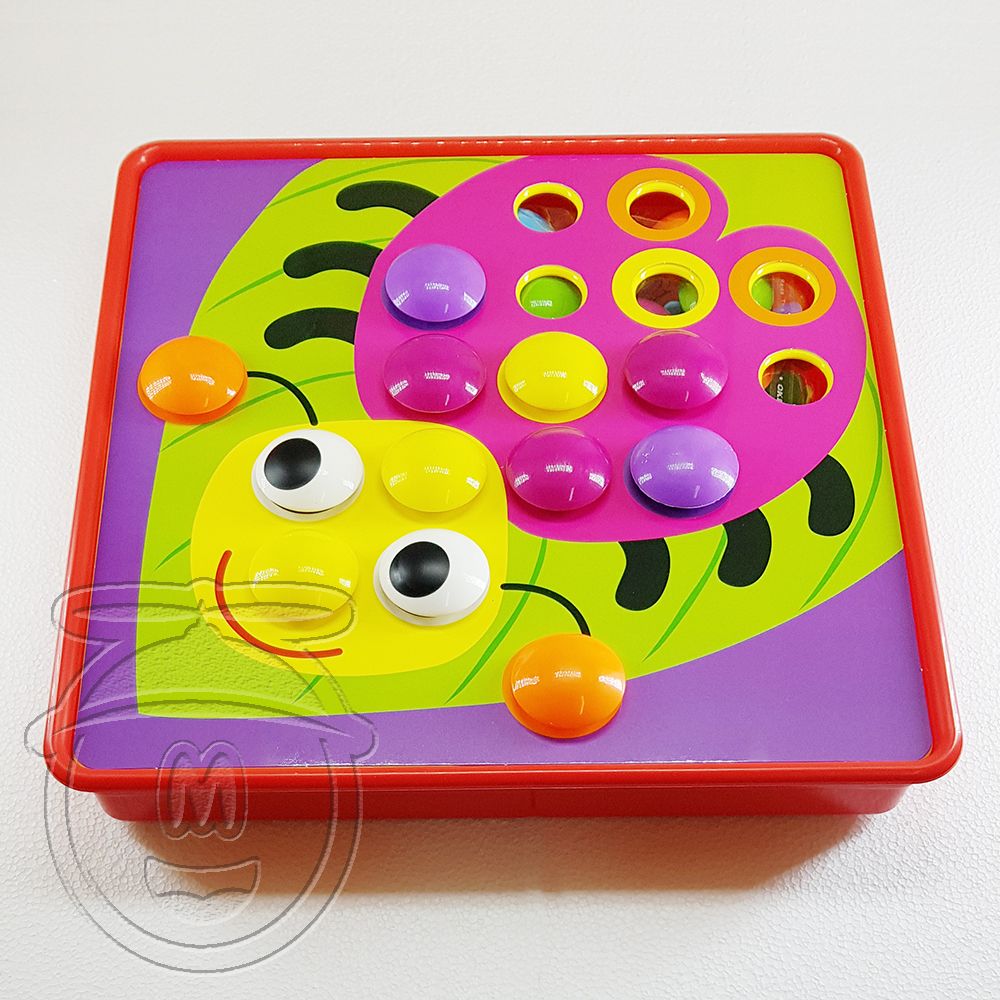 Бебешка мозайка с едри елементи