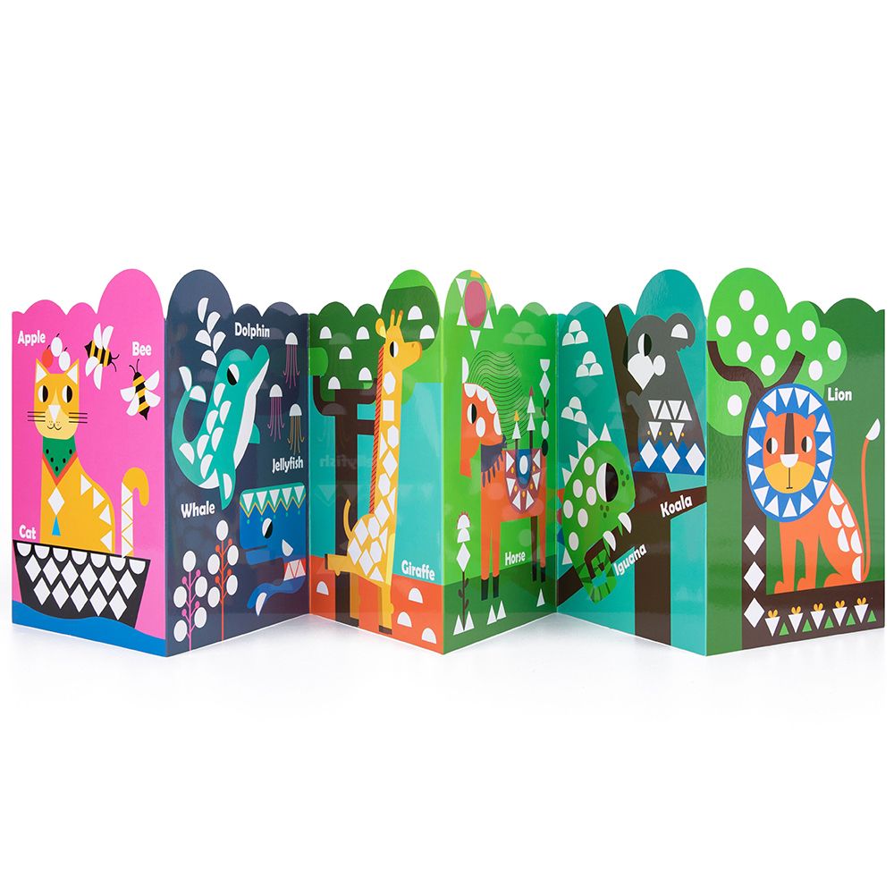 Дидактическа игра, Животни - картини с геометрични стикери