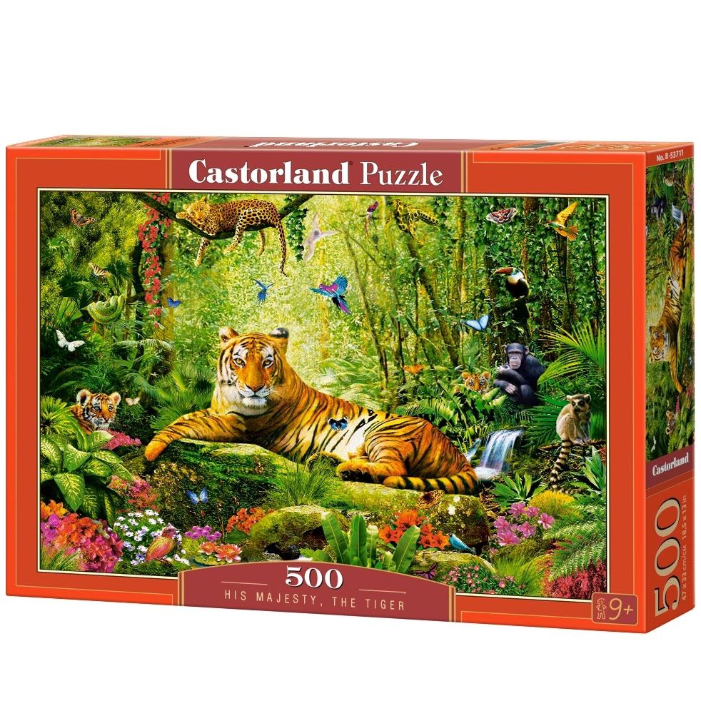 Castorland, Негово величество Тигърът, пъзел 500 части