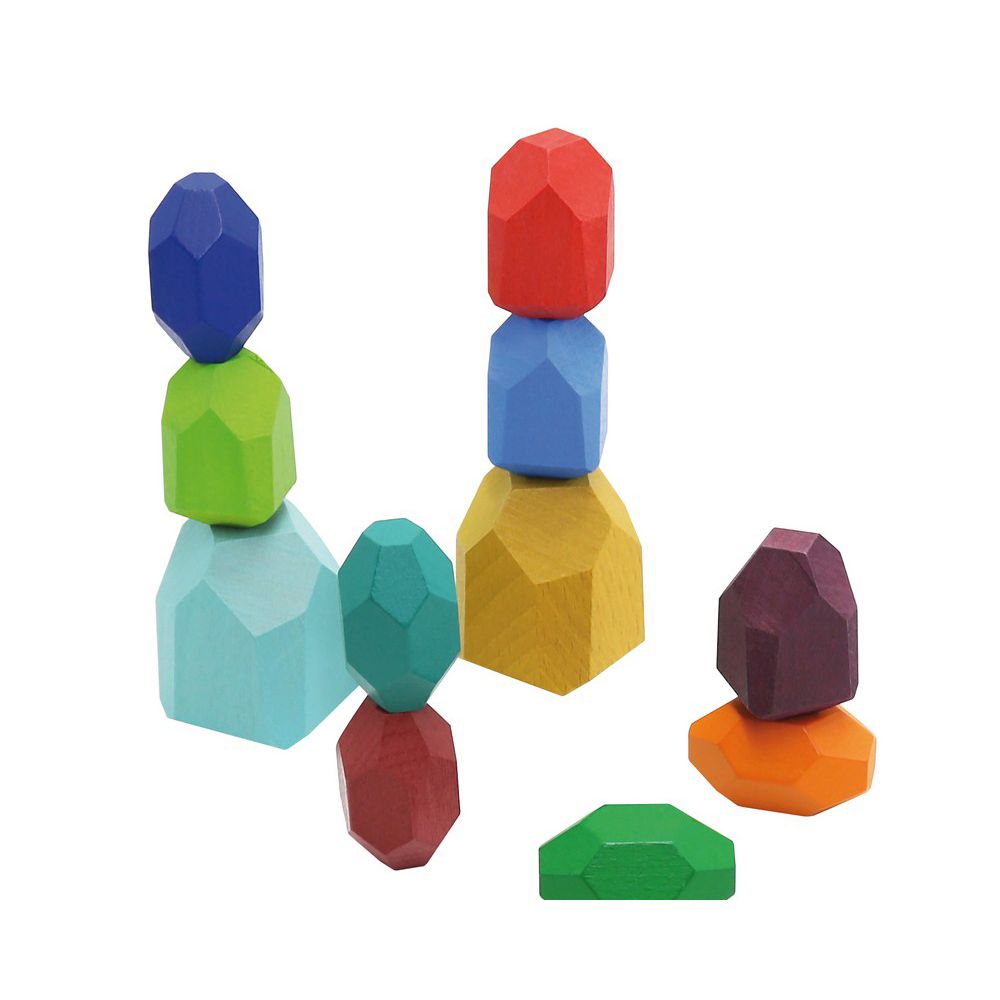 Дървени камъчета за подреждане