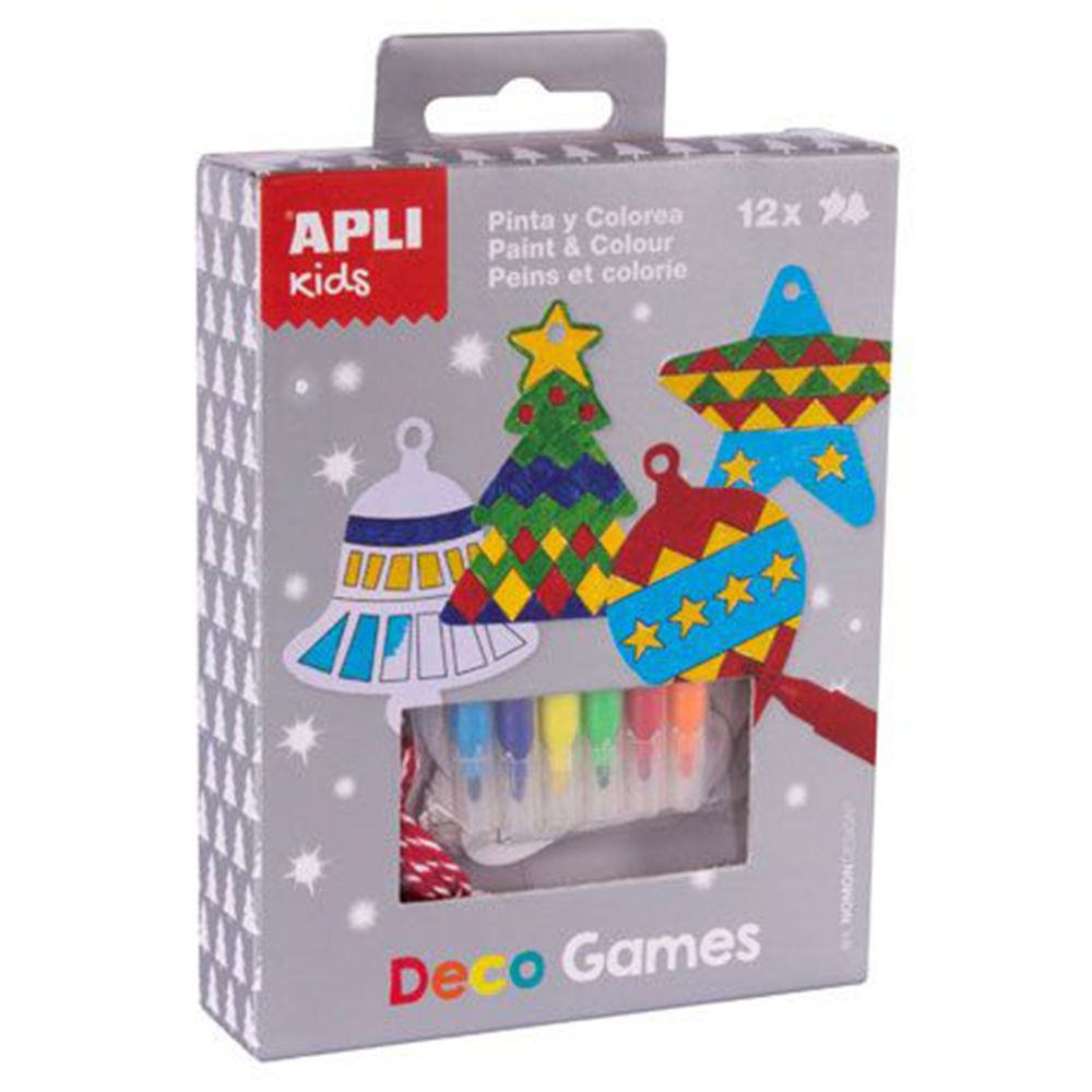 Apli kids, Творчески комплект Коледа, играчки за елха