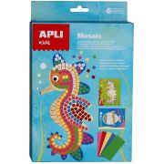 Мозайка с меки елементи, 2 картини, Морски свят