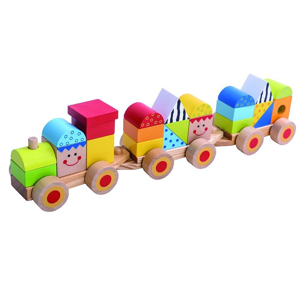 TookyToy, Дървено дидактическо влакче, Веселушко