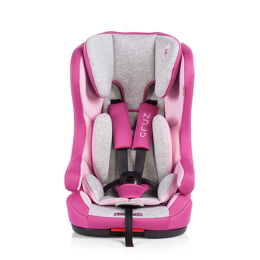 Столче за кола Круз с ISOFIX, , розово ангелче