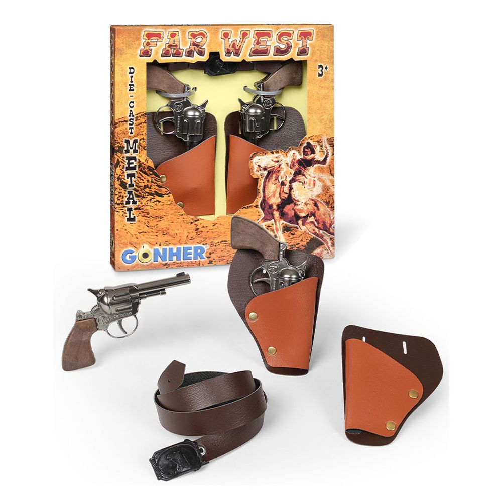 Два револвера с кобури, WILD-WEST