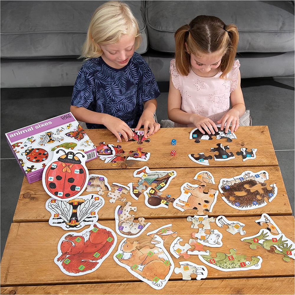 Пъзел игра, Събери животните