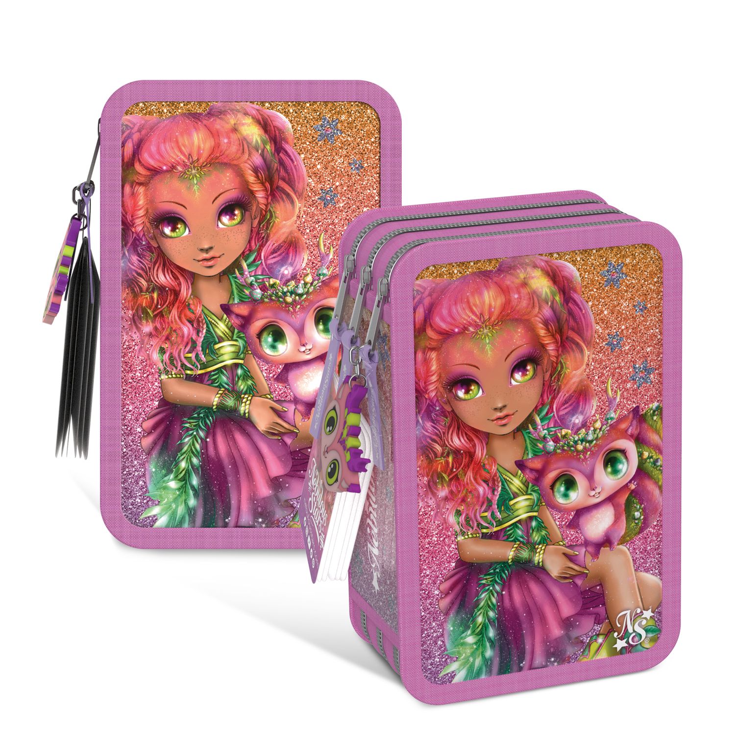 Ученически несесер Хазелия, С три секции