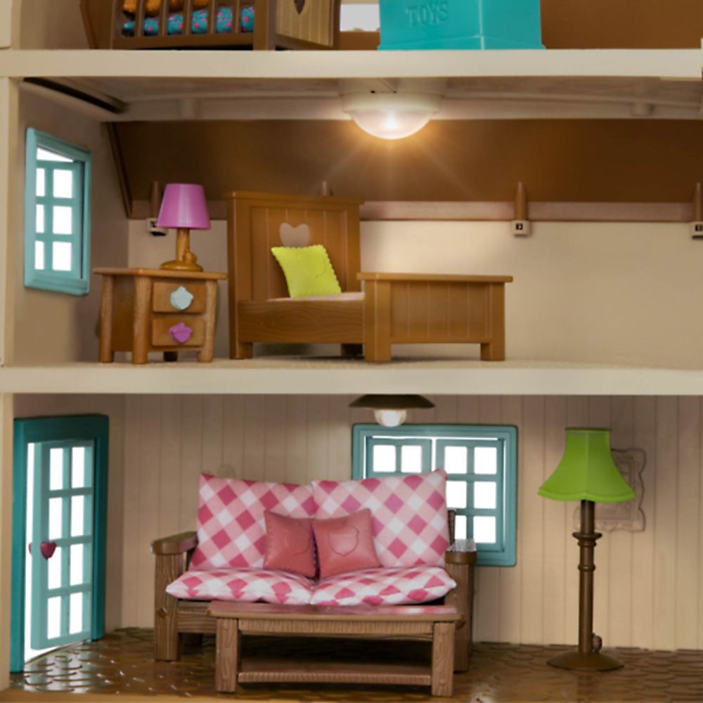 Li'l Woodzeez  Къща за игра с обзавеждане, 25 части