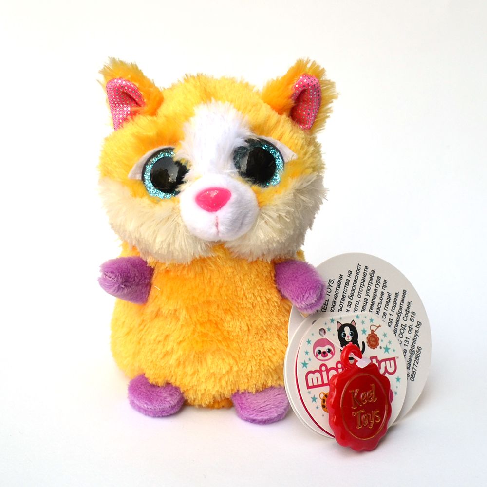Keel Toys, Мини Мотсу, Плюшено коте Sunshine
